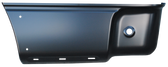 2004-2014 F150 REAR LOWER BED SECTION WITH MOLDING HOLES, DRIVER'S SIDE