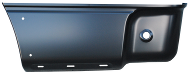 2004-2014 F150 REAR LOWER BED SECTION WITH MOLDING HOLES, DRIVER'S SIDE
