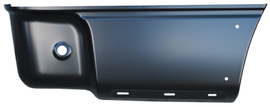 2004-2014 F150 REAR LOWER BED SECTION WITH MOLDING HOLES, PASSENGER'S SIDE