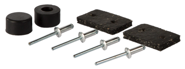 1960-1961 Chevrolet and GMC truck hood bumper kit (8 pc)