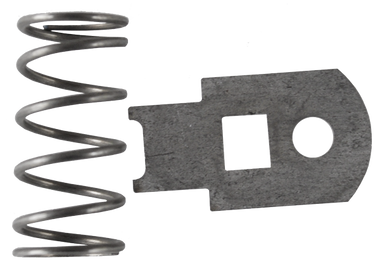 1967-1972 Chevrolet and GMC seat adjuster spring and retainer; LH = RH