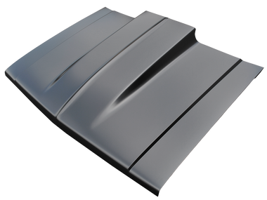 1981-1987 Chevrolet and GMC pickup 4" functional cowl induction hood