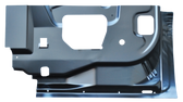 1999-2016 Ford Super Duty, Super Cab, rear door inner door bottom, passenger's side