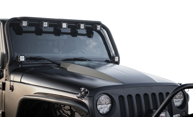 07 17 Jk Steel Cowl Induction Hood Key Parts Inc