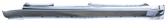 2000-2005 Toyota Echo rocker panel, passenger's side