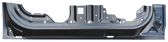 Silverado and Sierra crew cab rear door inner door bottom, LH