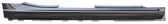 2008-2011 Ford Focus 4 door rocker panel, passenger's side 