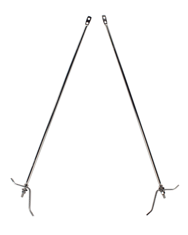 47-54 Chevrolet and GMC stainless steel fender to firewall support set