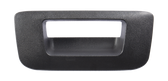 2007-2013 Chevrolet and GMC pickup tailgate handle bezel, textured black, w/o keyhole, or camera