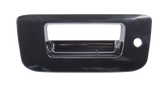 2007-2013 Chevrolet and GMC pickup tailgate handle bezel,paint to match, with keyhole, without camera