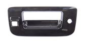 2007-2013 Chevrolet and GMC pickup tailgate handle bezel, paint to match, with keyhole, with camera