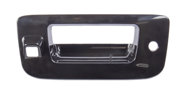 2007-2013 Chevrolet and GMC pickup tailgate handle bezel, paint to match, with keyhole, with camera