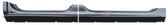 '00-'06 2 PIECE ROCKER PANEL, PASSENGER'S SIDE