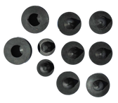 '55-'59 HOOD BUMPER KIT (10PC) 0847-713