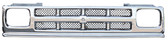 '93 GRILLE CHROME SILVER AND BLACK