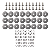 '47-'66 CHEV/GMC STEPSIDE FENDER TO BEDSIDE STAINLESS STEEL BOLT KIT (DOES BOTH SIDES), PHILLIPS HEAD, 96PC 0846-196