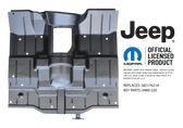 '87-'95 JEEP WRANGLER FULL FLOOR PAN ASSEMBLY, REPLACES 55176214 0480-220