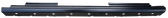'14-'18  CREW CAB SLIP ON ROCKER PANEL, WITH SILL SECTION, RH