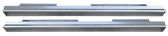 '99-'06 & '07 CLASSIC PAIR OF CREW CAB SLIP ON ROCKER PANELS WITH SILLS LH&RH (2pc)