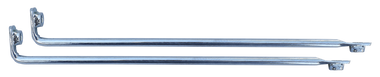 1973-1987 Chevrolet and GMC fleetside pickup bedside brace set, 2pc