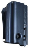 '49-'79 LOWER DOOR HINGE PILLAR WITH HINGE BOLT PLATE, PASSENGER'S SIDE