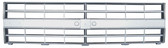 1985-1987 Chevrolet pickup, Suburban and Blazer grille, light argent, with dual headlights with molding holes GM1200140