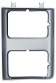 '85-'87 HEADLIGHT BEZEL FOR DUAL HEADLIGHTS, LH, SILVER 0851-051