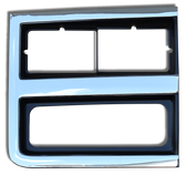 '89-'91 R/V SERIES HEADLIGHT BEZEL WITH DUAL HEADLIGHTS, RH