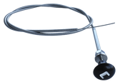 '54-'55 1ST SERIES CHOKE CABLE WITH KNOB 0846-343