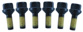 YJ and TJ Wrangler transmission skid plate bolt kit, 6pc