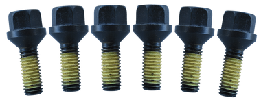 YJ and TJ Wrangler transmission skid plate bolt kit, 6pc