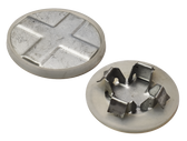 '84-'01 1.5" STEEL FLOOR PLUG, WITH GASKET, SET OF 2PCS