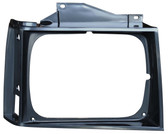 '82-'90 HEADLIGHT BEZEL, GLOSS BLACK, RH