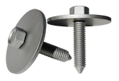 '67-'72 INNER FENDER TO CAB BOLT W/CONVEX WASHER, 2PC