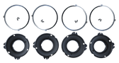 '58-'66 16PC HEADLIGHT BUCKET KIT 0847-542