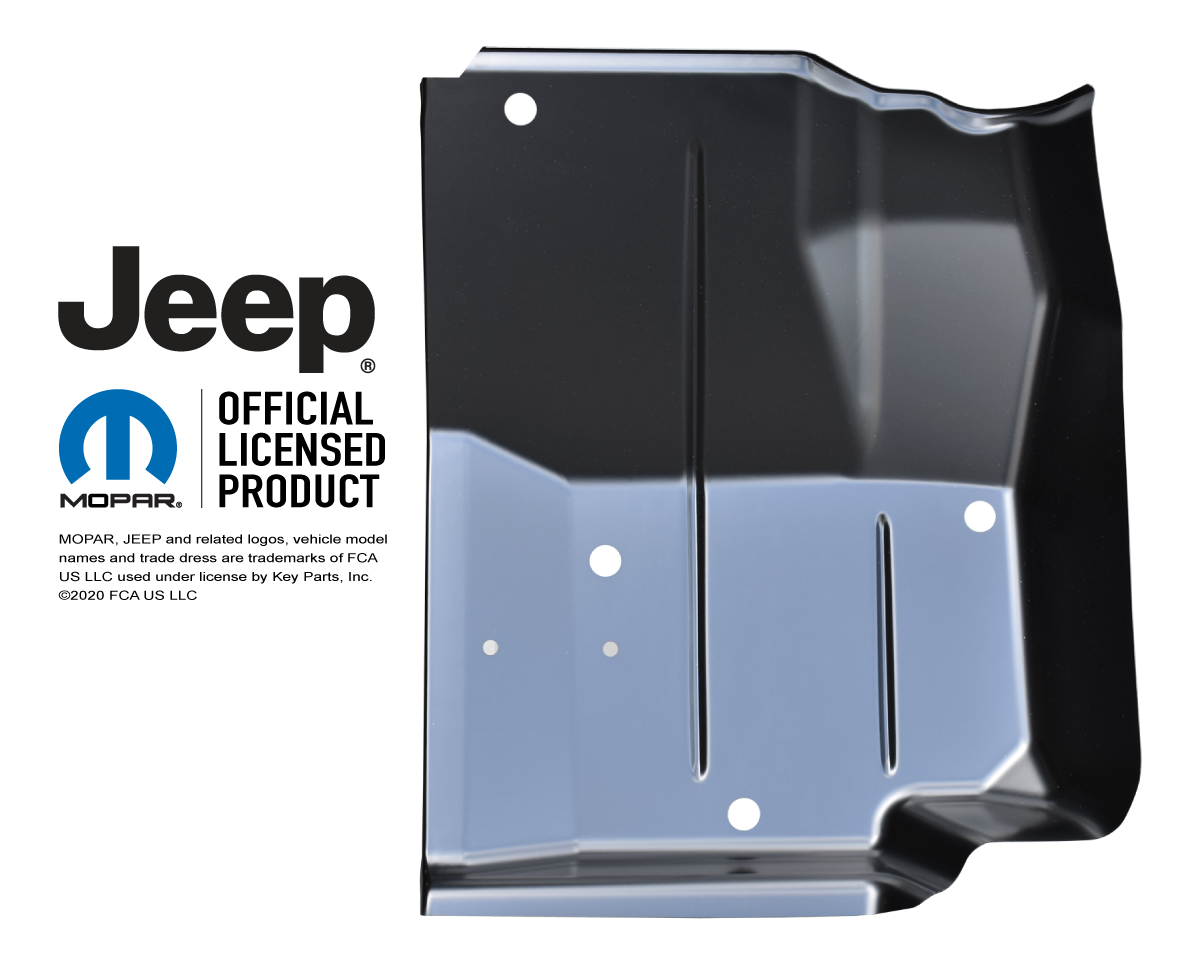 76 95 Front Floor Pan Driver S Side Key Parts Inc