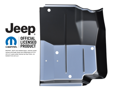 JEEP CJ7 and YJ Wrangler drivers side front floor pan