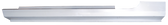 '87-'93 ROCKER PANEL, DRIVER'S SIDE