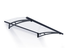 Aquila™ Door Awning 36" Depth with Clear Glazing