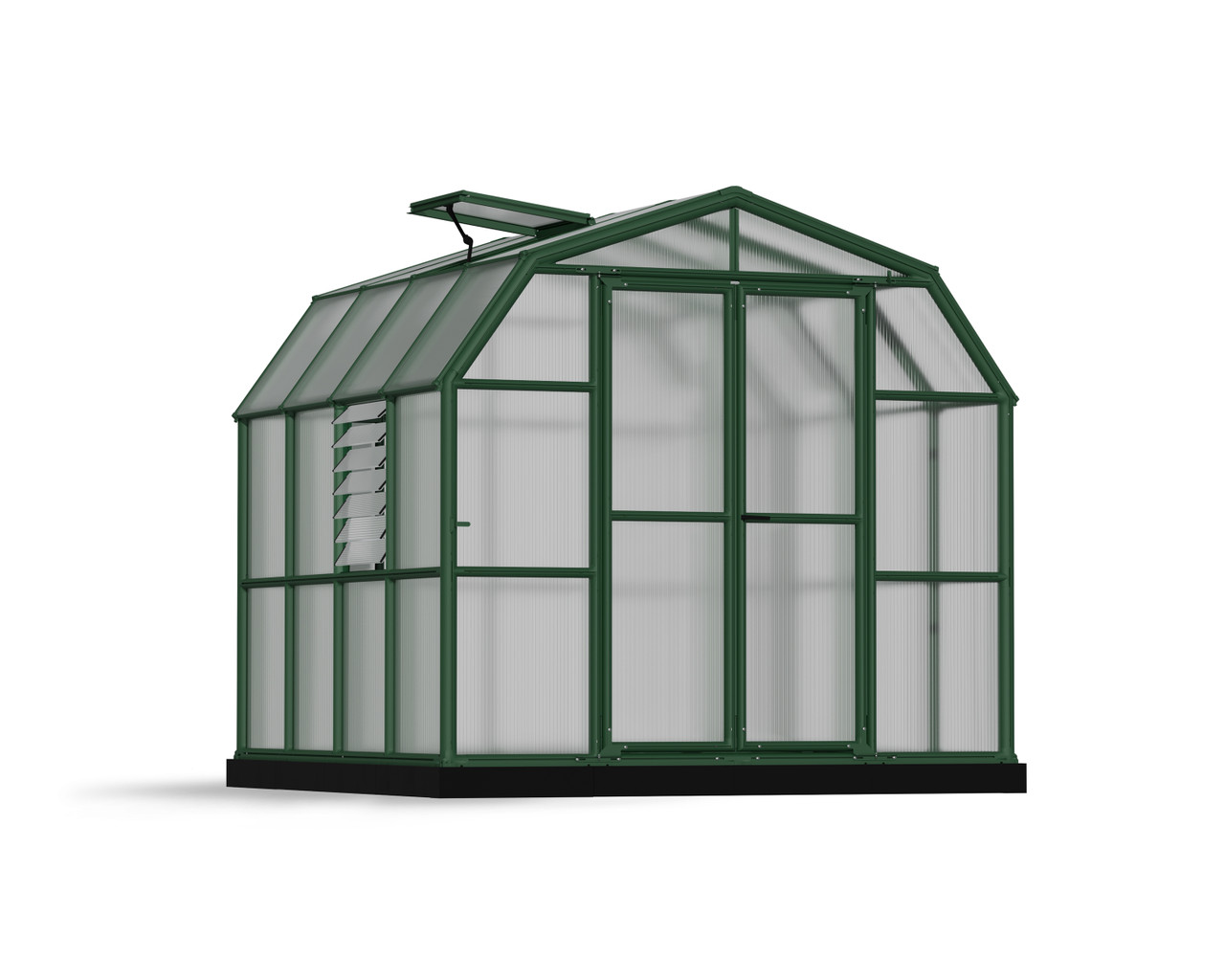 4mm Clear Polycarbonate Glazing Greenhouse Covers Shed Roofing Twin Wall Sheet