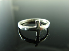 5802 RING SETTING STERLING SILVER CROSS size 5