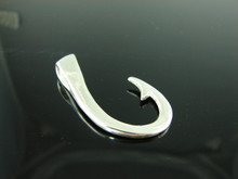 5815 Sterling Silver Large Hook Pendant