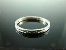 5939 Ring Band Setting Sterling Silver Size 9.75