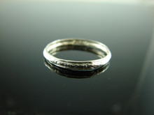 5915 Ring Band Setting Sterling Silver Size 7