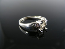 5479 RING SETTING STERLING SILVER, SIZE 6.25, 7X5 MM OVAL STONE