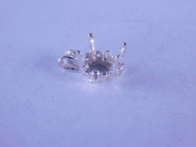 6261 Pendant setting filigree sterling silver 10 mm heart