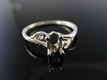 5575  RING SETTING STERLING SILVER, SIZE 6.5,  6X3 MM MARQUISE