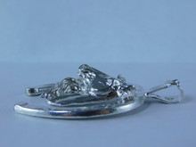 6827 Sterling Silver Horseshoe Pendant