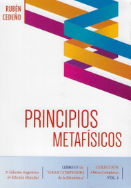 PRINCIPIOS METAFÍSICOS - RUBÉN CEDEÑO (LIBRO)