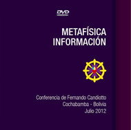 DVD METAFÍSICA INFORMACIÓN - RUBÉN CEDEÑO (CONFERENCIA)